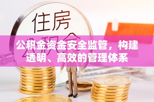 商城公积金资金安全监管，构建透明、高效的管理体系