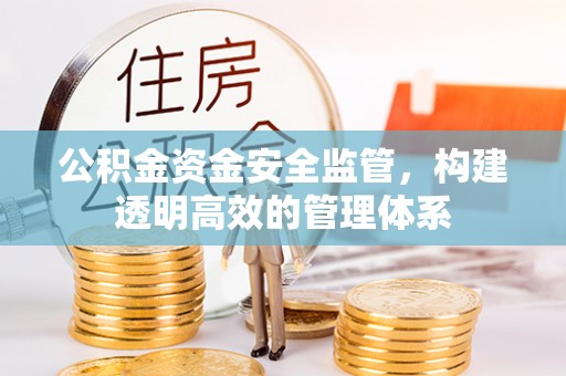 商城公积金资金安全监管，构建透明高效的管理体系
