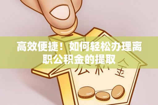 商城高效便捷！如何轻松办理离职公积金的提取