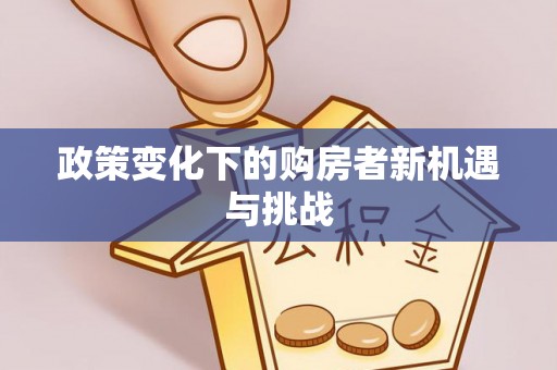 商城政策变化下的购房者新机遇与挑战