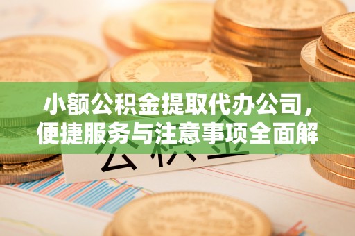 商城小额公积金提取代办公司，便捷服务与注意事项全面解析