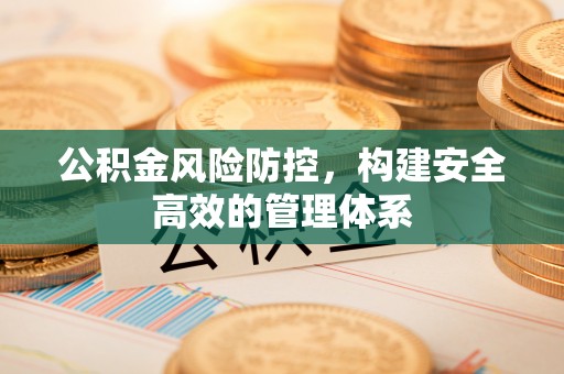 商城公积金风险防控，构建安全高效的管理体系