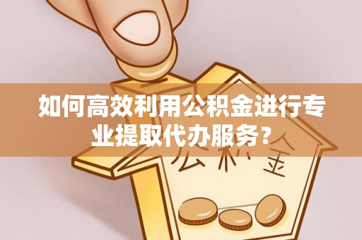 商城如何高效利用公积金进行专业提取代办服务？
