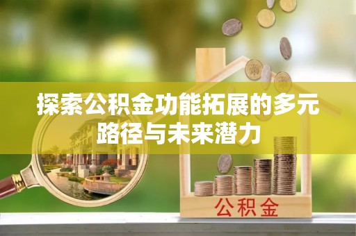 商城探索公积金功能拓展的多元路径与未来潜力
