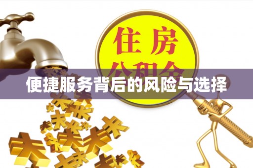 商城便捷服务背后的风险与选择